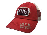 England "ENG" 2018 FIFA World Cup Russia Red "Flagtacular" Style Mesh Hat Cap - Sporting Up