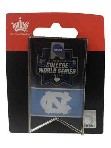 Shop North Carolina Tar Heels 2018 NCAA College World Series CWS Aminco Banner Pin - Sporting Up
