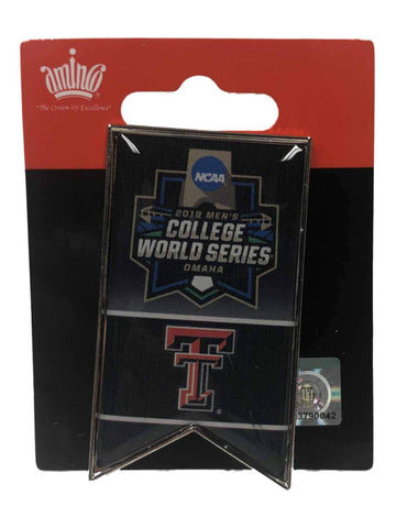 Shop Texas Tech Red Raiders 2018 NCAA College World Series CWS Aminco Banner Pin - Sporting Up