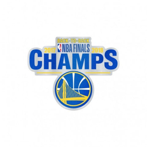Shop Golden State Warriors 2018  Finals Champions Trophy Auto Badge Decal - Sporting Up