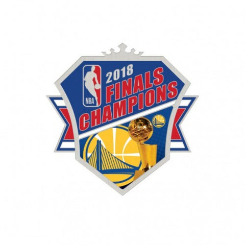 Shop Golden State Warriors 2018  Finals Champions Trophy Metal Lapel Pin - Sporting Up