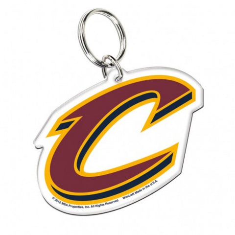 Cleveland cavaliers wincraft "c" team färger akryl nyckelring nyckelring - sportiga upp