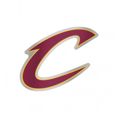 Calcomanía de insignia automática de colores del equipo wincraft "c" de los Cleveland cavaliers - luciendo deportivo
