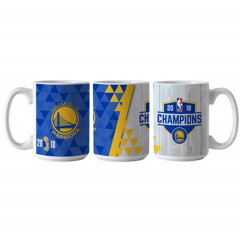 Shop Golden State Warriors 2018 NBA Finals Champions Ceramic Sublimated Coffee Mug - Sporting Up