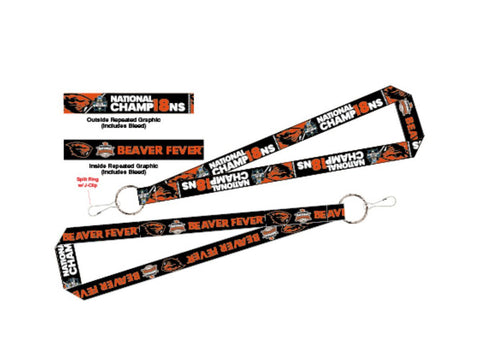 Shop Oregon State Beavers 2018 College World Series CWS Champions Durable Lanyard - Sporting Up
