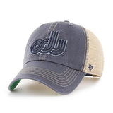 Old Dominion Monarchs 47 Brand Trawler Clean Up Mesh Snapback Slouch Hat Cap - Sporting Up