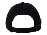Iowa hawkeyes 47 märke svart clean up justerbar strapback slouch relax hatt keps - sportig upp