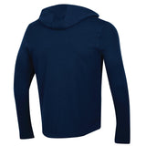 Auburn Tigers Under Armour Navy 1/4 Zip Up Loose Sideline Waffle Sweat à capuche - Sporting Up