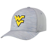 West Virginia Mountaineers TOW Gray "Hyper" Memory Fit Hat Cap - Sporting Up