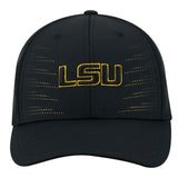 LSU Tigers TOW Black "Dazed" Structured Flexfit Hat Cap - Sporting Up