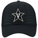Vanderbilt Commodores TOW Black "Dazed" Structured Flexfit Hat Cap - Sporting Up