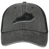 Kentucky Wildcats TOW Black "Land" Mesh Adj. Relax Hat Cap - Sporting Up