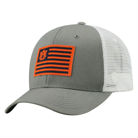 Shop Auburn Tigers TOW Gray "Brave" Mesh Structured Adj. Hat Cap - Sporting Up