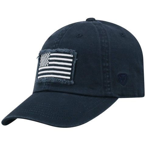Shop Penn State Nittany Lions TOW Navy "Flag 4" Crew Adj. Relax Hat Cap - Sporting Up