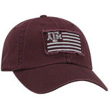 Texas A&M Aggies TOW Maroon "Flag 4" Crew Adj. Relax Hat Cap - Sporting Up