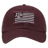 Texas A&M Aggies TOW Maroon "Flag 4" Crew Adj. Relax Hat Cap - Sporting Up
