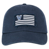 Villanova Wildcats TOW Navy "Flag 4" Crew Adj. Relax Hat Cap - Sporting Up