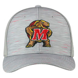 Maryland Terrapins TOW Gray "Hyper" Memory Fit Hat Cap - Sporting Up