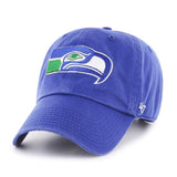Seattle Seahawks 47 Brand Royal Blue Legacy Clean Up Adj. Slouch Hat Cap - Sporting Up