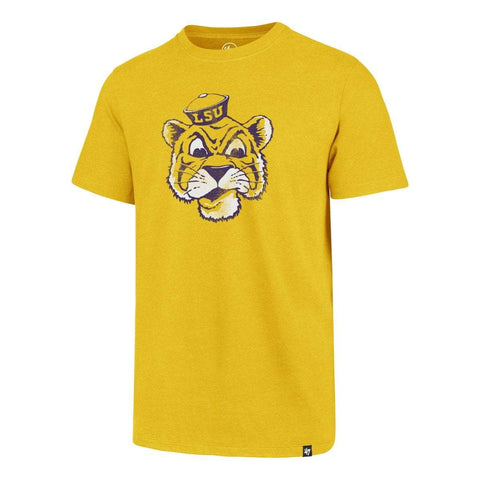 Shop LSU Tigers 47 Brand Galley Gold Retro Throwback T-Shirt - Sporting Up