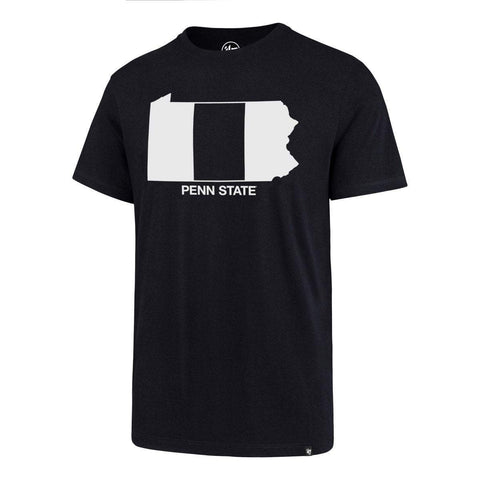 Penn state nittany lions 47 marca otoño camiseta super rival regional azul marino - sporting up