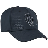 Oklahoma Sooners TOW Black "Dazed" Structured Flexfit Hat Cap - Sporting Up