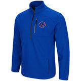 Boise state broncos colisseum townie chaqueta tipo jersey con cremallera de 1/2 - sporting up