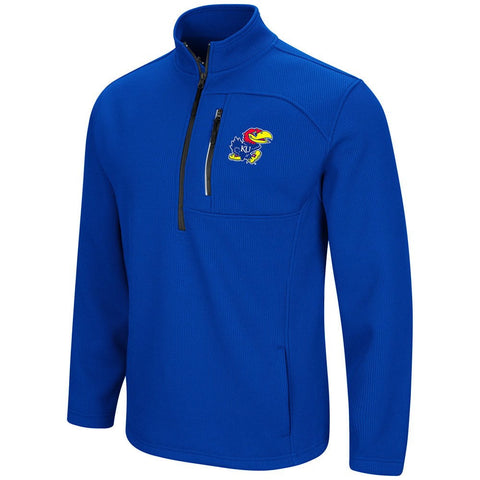 Compre una chaqueta estilo jersey con cremallera de 1/2 zip de los Kansas Jayhawks Colosseum Townie - sporting up