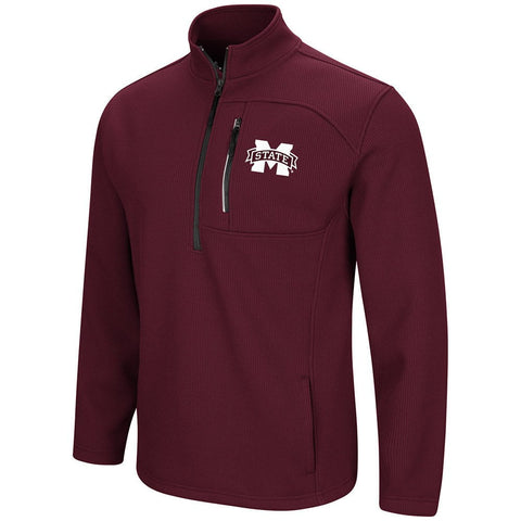 Shop Mississippi State Bulldogs Colosseum Townie 1/2 Zip Pullover Jacket - Sporting Up