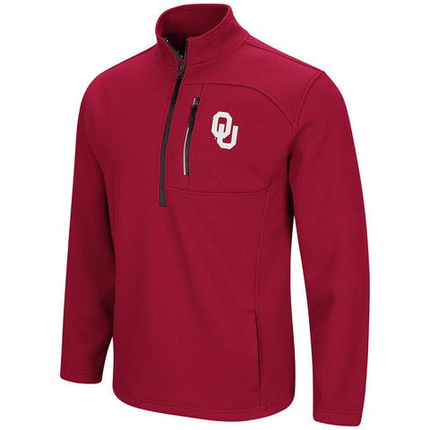 Achetez la veste pull 1/2 zip Colosseum Townie d'Oklahoma Sooners - Sporting Up