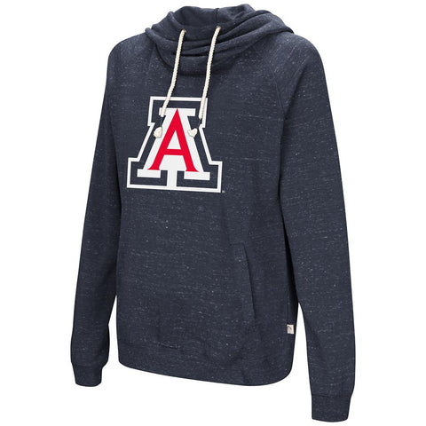 Shop Arizona Wildcats Colosseum WOMEN'S Navy Ultra Soft Hoodie Sweatshirt - Sporting Up