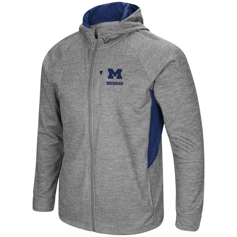 Achetez la veste à capuche zippée complète du Michigan Wolverines Colosseum All The Teeth - Sporting Up