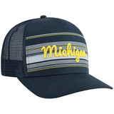 Michigan Wolverines TOW Navy "2Iron" Structured Mesh Adj. Hat Cap - Sporting Up