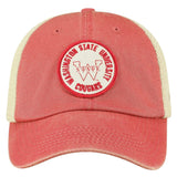 Washington State Cougars TOW minnessak "Ring the Victory Bell" Mesh Adj. Hatt Keps - Sporting Up