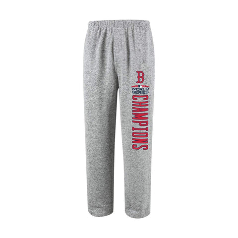 Achetez le pantalon de survêtement ultra doux des champions de la série mondiale 2018 des Red Sox de Boston - Sporting Up