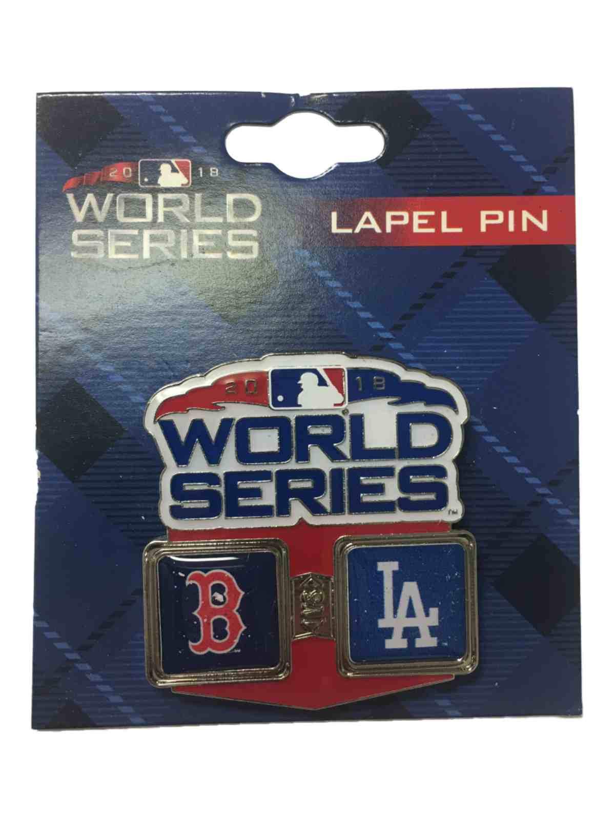 Boston Red Sox Los Angeles Dodgers 2018 World Series Fall Classic Dueling  Pin