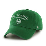 Notre Dame kämpft gegen Irish OHT 47 Brand Kelly Green Adj. Strapback-Slouch-Mütze – sportlich