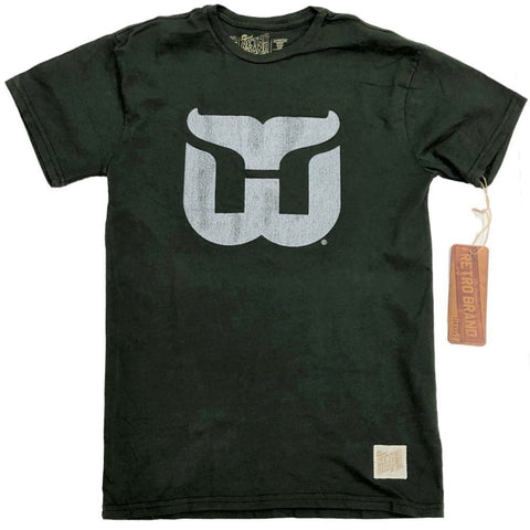 Shop Hartford Whalers Retro Brand Green Vintage Whale Tail Soft Cotton T-Shirt - Sporting Up