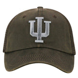 Indiana Hoosiers TOW Brown "Chestnut" Style Mesh Adj. Strap Relax Hat Cap - Sporting Up