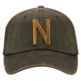 Nebraska Cornhuskers TOW Brown "Chestnut" Style Mesh Adj. Strap Relax Hat Cap - Sporting Up