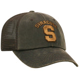 Syracuse Orange TOW Brown "Chestnut" Style Mesh Adj. Relax Hat Cap - Sporting Up