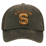 Syracuse Orange TOW Brown "Chestnut" Style Mesh Adj. Relax Hat Cap - Sporting Up