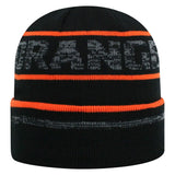 Syracuse Orange TOW Black Striped "Effect" Style Cuffed Knit Beanie Cap - Sporting Up