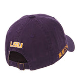 LSU Tigers Zephyr Tokyodachi Shibuya Purple Adj. Slouch Hat Cap - Sporting Up