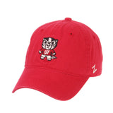 Wisconsin Badgers Zephyr Tokyodachi Shibuya Red Adj. Slouch Hat Cap - Sporting Up