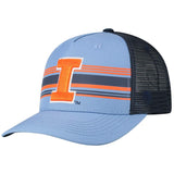 Illinois Fighting Illini TOW "Inferno" Mesh Structured Snapback Hat Cap - Sporting Up