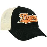 Clemson Tigers Tow „Rebel“ Snapback-Relax-Mütze aus Cord und Mesh – sportlich