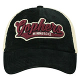 Minnesota Golden Gophers TOW "Rebel" Corduroy & Mesh Snapback Relax Hat Cap - Sporting Up