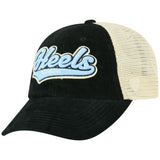 North Carolina Tar Heels TOW "Rebel" Corduroy & Mesh Snapback Relax Hat Cap - Sporting Up