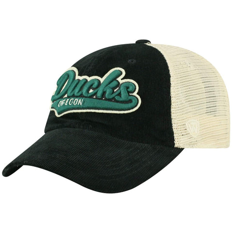 Shop Oregon Ducks TOW "Rebel" Corduroy & Mesh Snapback Relax Hat Cap - Sporting Up